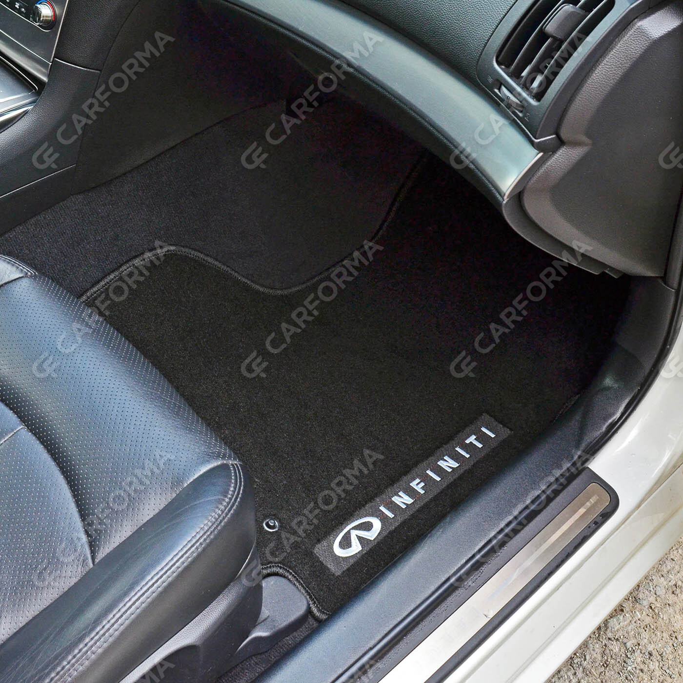 Ворсовые коврики на Infiniti G IV Седан 2006&nbsp;-&nbsp;2014 в Набережных Челнах