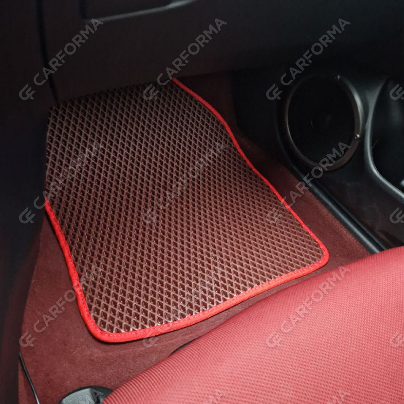 Ворсовые коврики на Honda Civic VIII 3d 2006&nbsp;-&nbsp;2011 в Набережных Челнах