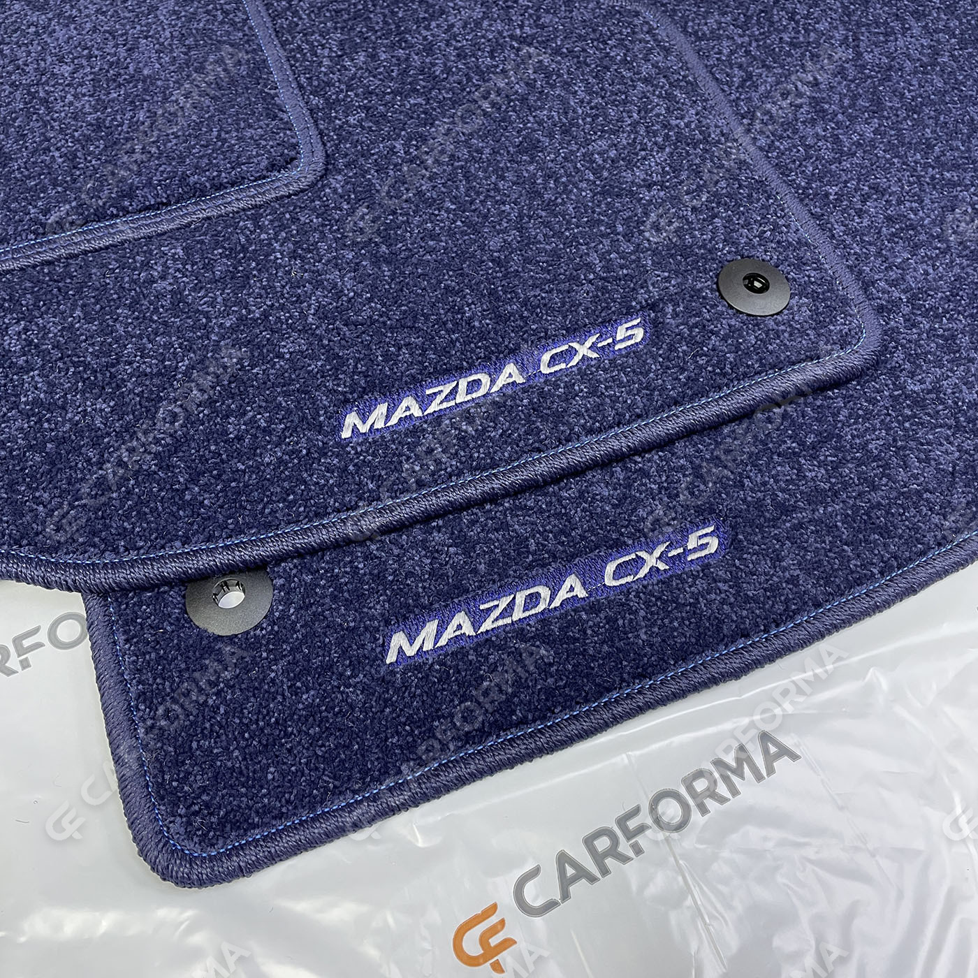 Ворсовые коврики на Mazda CX5 II 2016&nbsp;-&nbsp;2026 в Набережных Челнах
