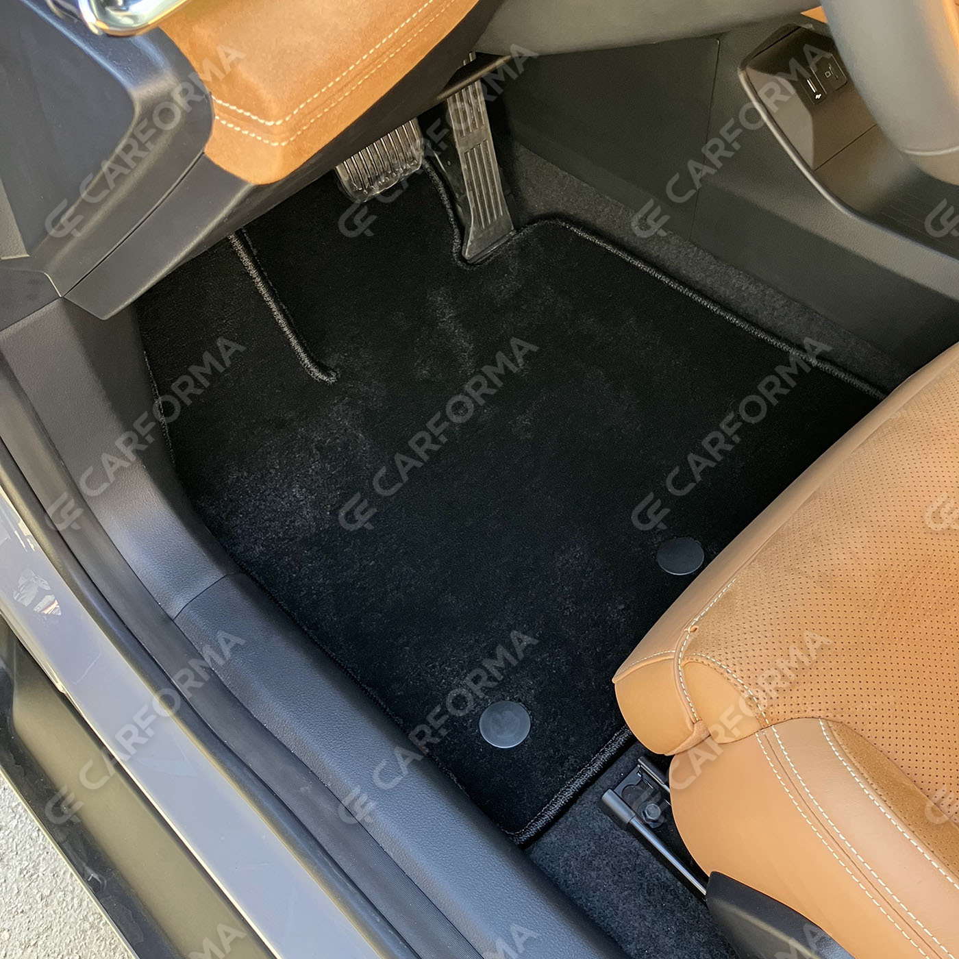 Ворсовые коврики на Mazda EZ-6 2024&nbsp;-&nbsp;2026 в Набережных Челнах