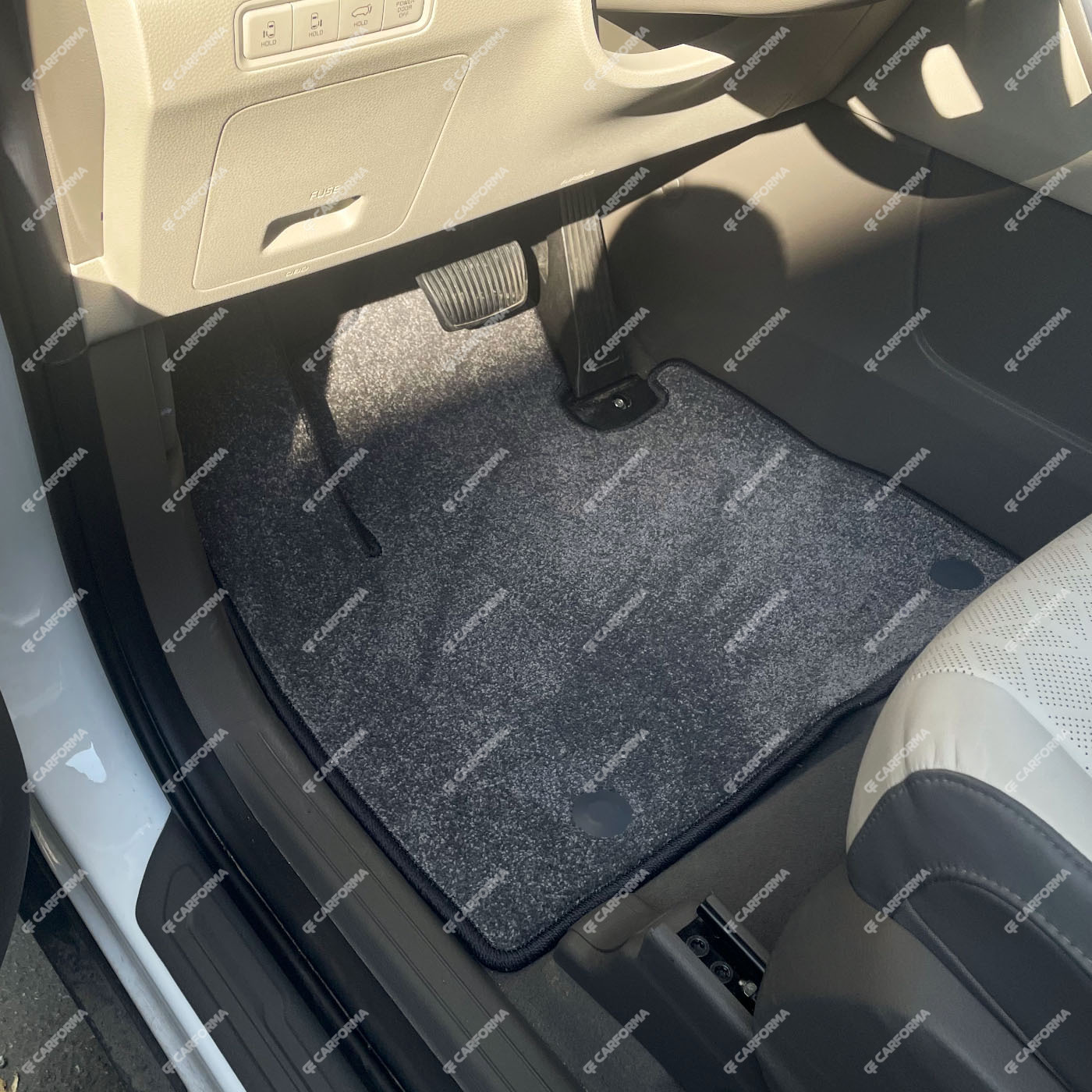 Ворсовые коврики на KIA Carnival IV 8 мест 2020&nbsp;-&nbsp;2025 в Набережных Челнах