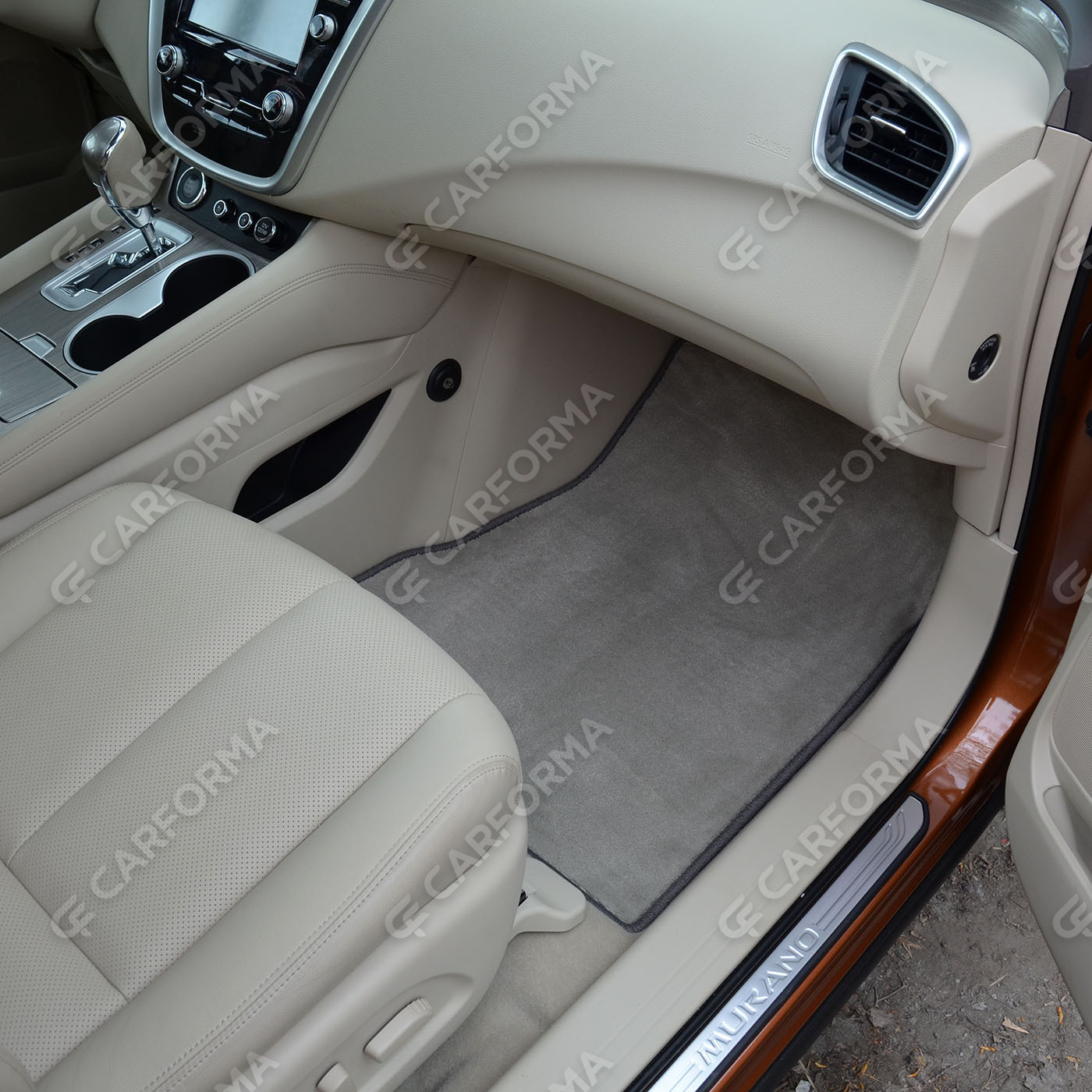 Ворсовые коврики на Nissan Murano (Z52) 2014&nbsp;-&nbsp;2022 в Набережных Челнах