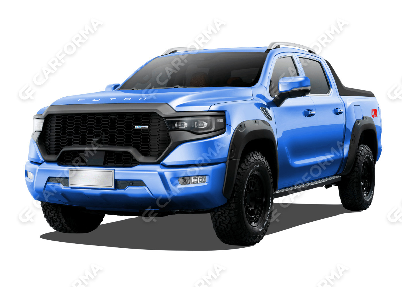 Ворсовые коврики на Foton Tunland V9 2024&nbsp;-&nbsp;2026