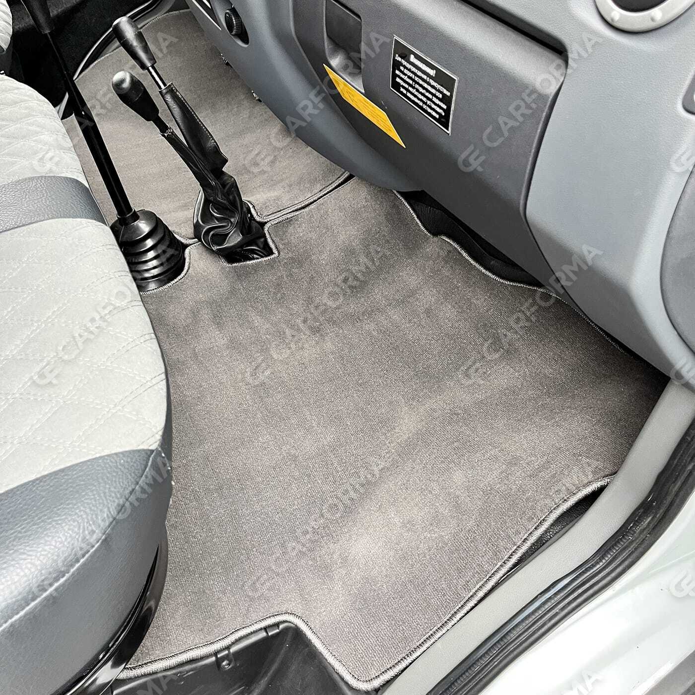 Ворсовые коврики на ГАЗ ГАЗель бизнес 9 мест 2020&nbsp;-&nbsp;2026 в Набережных Челнах