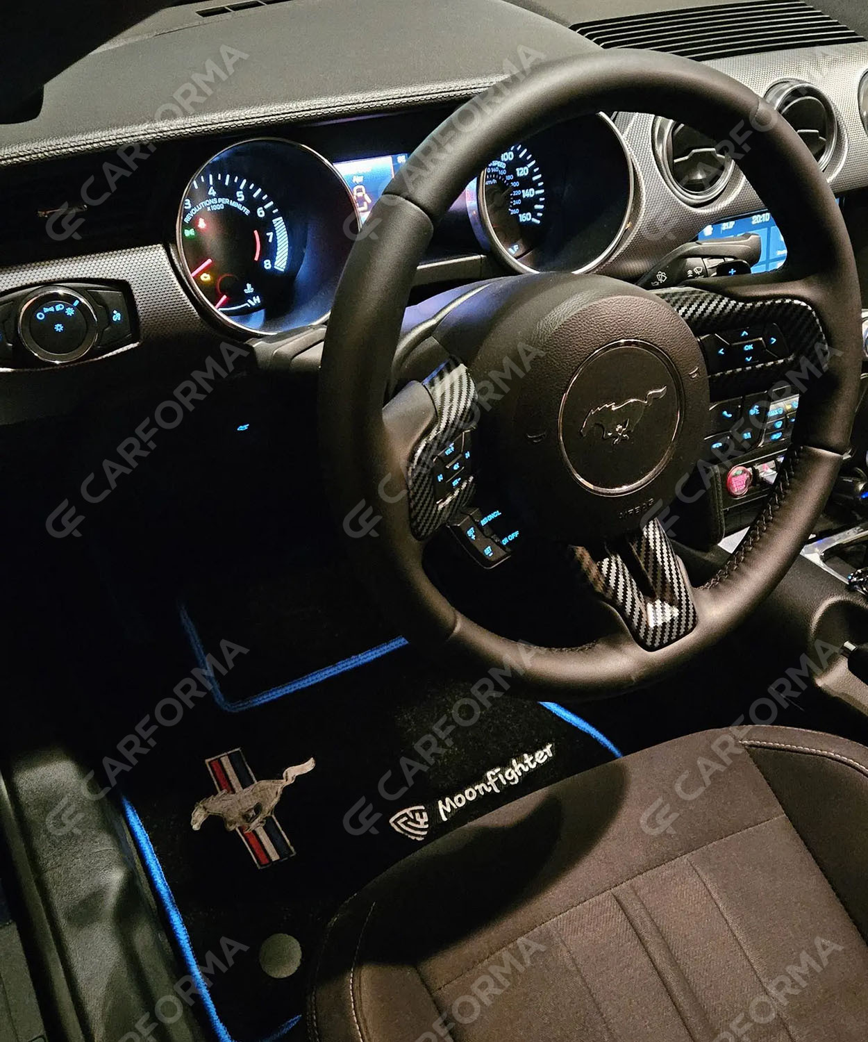 Коврики на Ford Mustang VI 2013&nbsp;-&nbsp;2023 в Набережных Челнах