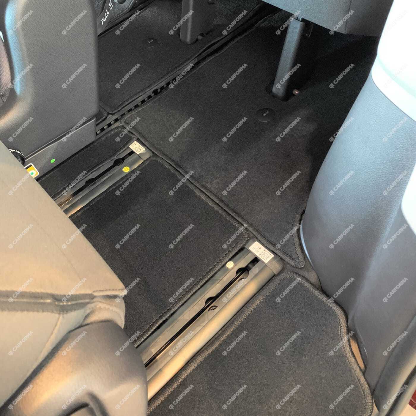 Ворсовые коврики на KIA Carnival IV 8 мест 2020&nbsp;-&nbsp;2025 в Набережных Челнах