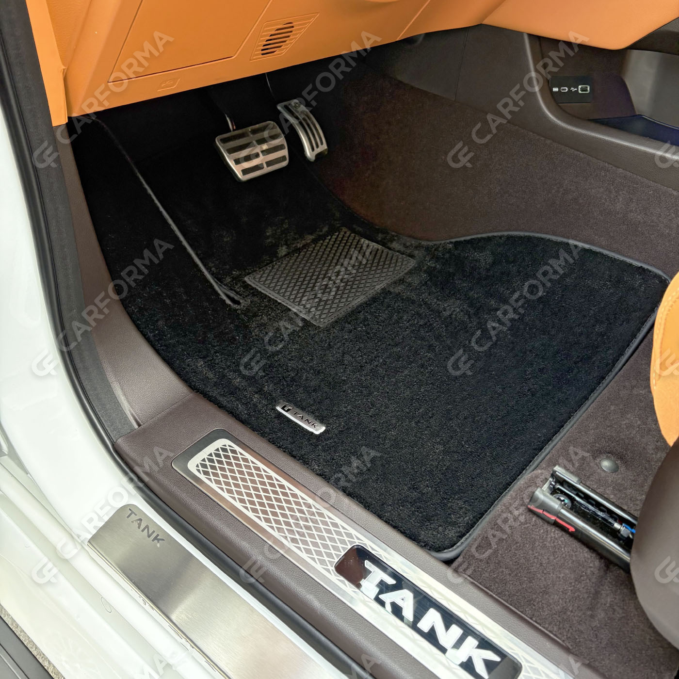 Ворсовые коврики на Tank 500 2021&nbsp;-&nbsp;2026 в Набережных Челнах