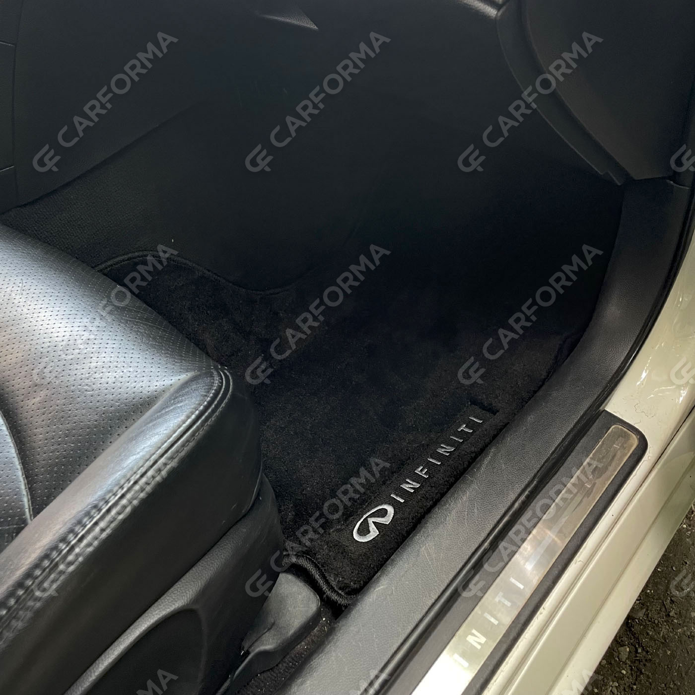 Ворсовые коврики на Infiniti G IV Седан 2006&nbsp;-&nbsp;2014 в Набережных Челнах