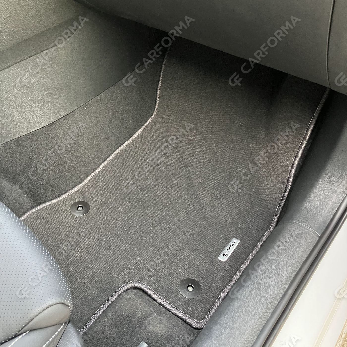 Ворсовые коврики на Skoda Superb III 2015&nbsp;-&nbsp;2026 в Набережных Челнах