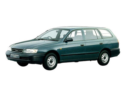 Ворсовые коврики на Toyota Caldina (T19) 1992 - 2002 в Набережных Челнах