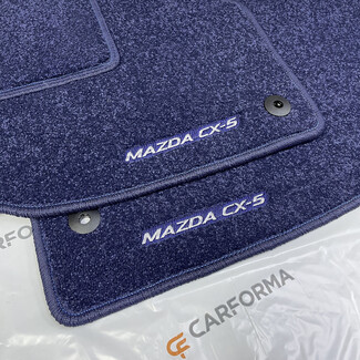 Ворсовые коврики на Mazda CX5 II 2016 - 2026 в Набережных Челнах Ворсовые коврики на Mazda CX5 II 2016 - 2026 в Набережных Челнах