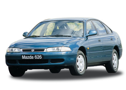 Ворсовые коврики на Mazda 626 1991 - 1997 в Набережных Челнах