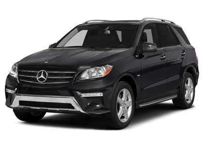 Ворсовые коврики на Mercedes ML (W166) 2011 - 2015 в Набережных Челнах