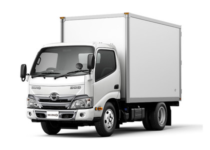 Ворсовые коврики на Hino 300 II узкая кабина 2011 - 2025 в Набережных Челнах