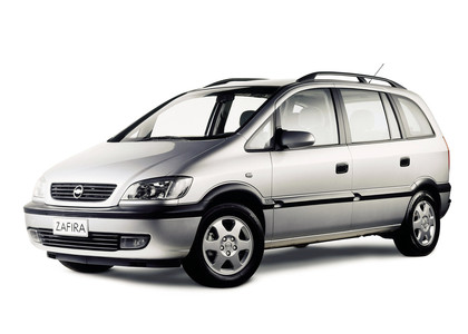 Ворсовые коврики на Opel Zafira A 1999 - 2006 в Набережных Челнах