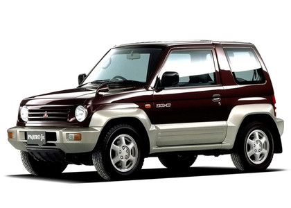 Ворсовые коврики на Mitsubishi Pajero Junior 1995 - 1998 в Набережных Челнах