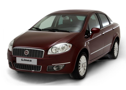Ворсовые коврики на Fiat Linea 2007 - 2012 в Набережных Челнах