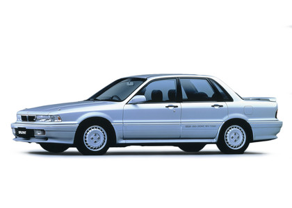 Ворсовые коврики на Mitsubishi Galant VI 1987 - 1993 в Набережных Челнах