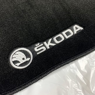 Ворсовые коврики на Skoda Octavia A5 и FL 2004 - 2013 в Набережных Челнах