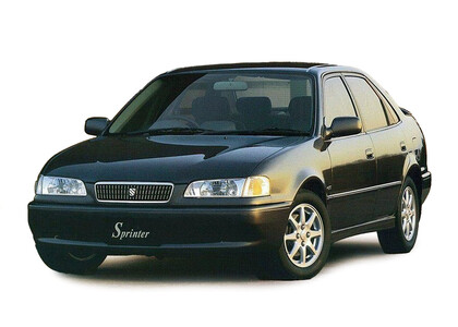 Ворсовые коврики на Toyota Sprinter (E11) 1995 - 2000 в Набережных Челнах