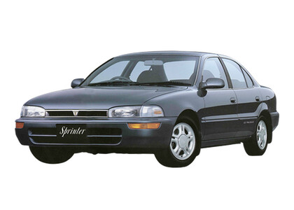 Ворсовые коврики на Toyota Sprinter (E10) 1991 - 2002 в Набережных Челнах