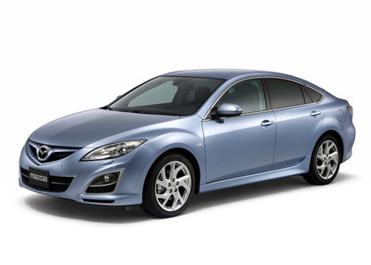 Ворсовые коврики на Mazda 6 2007 - 2012 в Набережных Челнах