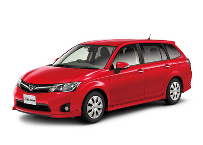 Ворсовые коврики на Toyota Corolla Fielder (E16) 2012 - 2017 в Набережных Челнах