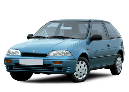 Ворсовые коврики на Suzuki Swift II Европа 1989 - 2004 в Набережных Челнах