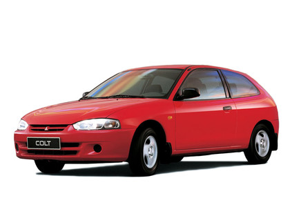 Ворсовые коврики на Mitsubishi Colt V 1996 - 2003 в Набережных Челнах