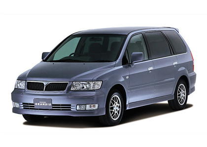 Ворсовые коврики на Mitsubishi Chariot Grandis 1997 - 2003 в Набережных Челнах