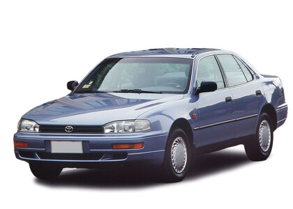 Ворсовые коврики на Toyota Camry (XV10) 1991 - 1996 в Набережных Челнах