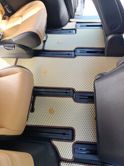 Ворсовые коврики на KIA Carnival IV корейская сборка 2020 - 2025 в Набережных Челнах