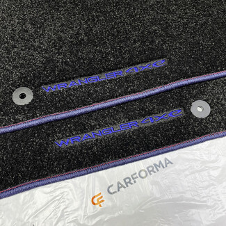 Ворсовые коврики на Jeep Wrangler (JL) 2017&nbsp;-&nbsp;2025 в Набережных Челнах