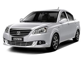 Ворсовые коврики на ТагАЗ Vortex Estina 2008 - 2014 в Набережных Челнах