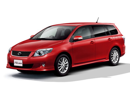 Ворсовые коврики на Toyota Corolla Fielder (E14) 2006 - 2012 в Набережных Челнах