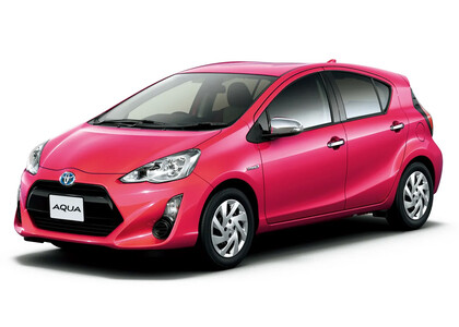 Ворсовые коврики на Toyota Aqua (P10) 2011 - 2021 в Набережных Челнах