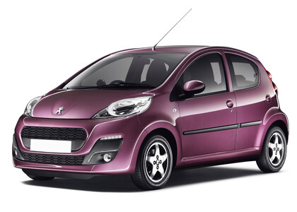 Ворсовые коврики на Peugeot 107 2005 - 2015 в Набережных Челнах
