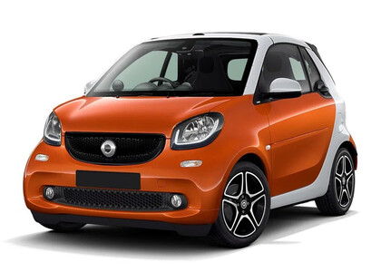 Ворсовые коврики на Smart Fortwo (C453) 2014 - 2025 в Набережных Челнах