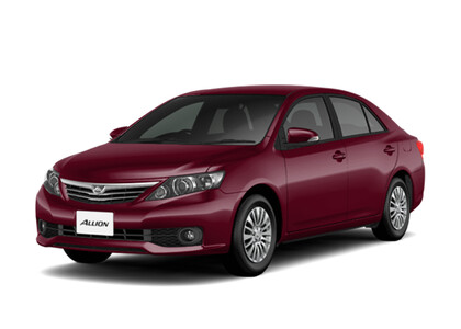 Ворсовые коврики на Toyota Allion II 2007 - 2021 в Набережных Челнах