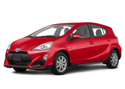 Ворсовые коврики на Toyota Prius C 2011 - 2021 в Набережных Челнах