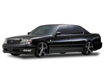 Ворсовые коврики на Lexus LS II 1994 - 2000 в Набережных Челнах