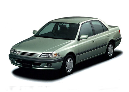 Ворсовые коврики на Toyota Carina (T21) 1996 - 2001 в Набережных Челнах