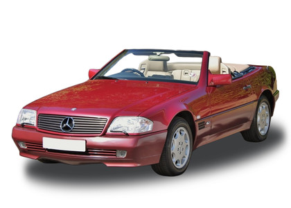 Ворсовые коврики на Mercedes SL (R129) 1989 - 2002 в Набережных Челнах