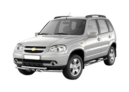 Ворсовые коврики на Chevrolet Niva 1998 - 2020 в Набережных Челнах