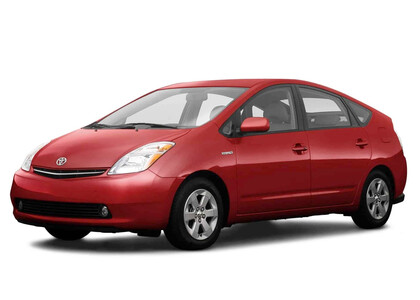 Ворсовые коврики на Toyota Prius (20) 2004 - 2009 в Набережных Челнах