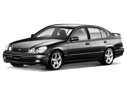 Ворсовые коврики на Toyota Aristo II 1997 - 2004 в Набережных Челнах