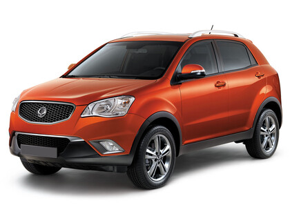 Ворсовые коврики на SsangYong Actyon II 2010 - 2021 в Набережных Челнах