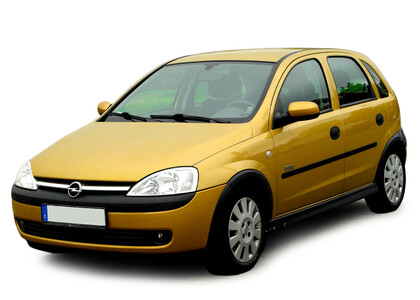 Ворсовые коврики на Opel Corsa C 2000 - 2006 в Набережных Челнах