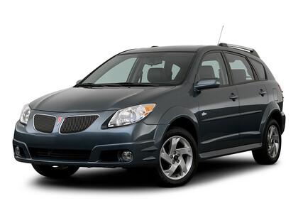 Ворсовые коврики на Pontiac Vibe I 2002 - 2008 в Набережных Челнах