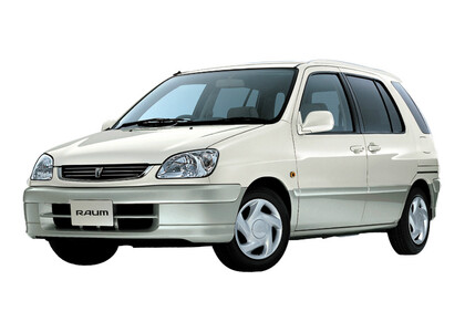 Ворсовые коврики на Toyota Raum I 1997 - 2003 в Набережных Челнах